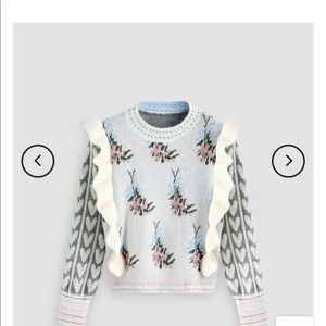 Cider sweater, new with tags, true to size, cropped!